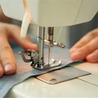 چرخکار خانم برای تولیدی روکش صندلی خودرو