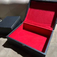 جعبه چوبی چرمی برای کادو دادن