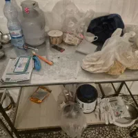 میز کار اهنی چرخ دار . عروس . گرینچیک|لوازم جانبی حیوانات|گنبد کاووس, |دیوار