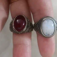 انگشتر سنگ ماه یاغوت