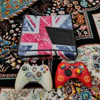 ایکس باکس 360 اسلیم  درحد آکبند جفت دسته|کنسول، بازی ویدئویی و آنلاین|اراک, |دیوار