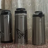 سه عدد فلاسک|قوری، کتری، قهوهساز دستی|امیدیه, |دیوار