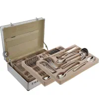 سرویس قاشق و چنگال استیل s.g .18|ظروف سرو و پذیرایی|یزد, |دیوار