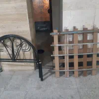 تخت تک نفره فرفوژه در حد نو