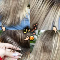 اکستنشن مو طبیعی و الیاف|خدمات آرایشگری و زیبایی|کرج, حصارک پایین|دیوار