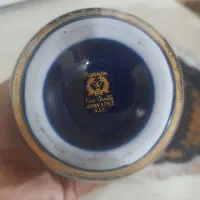 گلدون طلاکوب ژاپنی   سرمه ای  بابشقاب  فرشتگان|کلکسیون اشیاء عتیقه|فردیس, داوری|دیوار