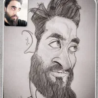 آموزش و سفارش کاریکاتور چهره ،سفارش تابلو رنگ روغن|خدمات آموزشی|رشت, معلم|دیوار
