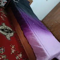 تخت نوجوان رنگ چوب