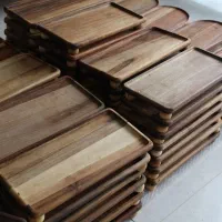 سینی پذیرایی چوبی عمده اصفهان چوب گردو|ظروف سرو و پذیرایی|تهران, بازار|دیوار