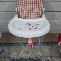 میز غذا و دو عدد کرییر|اسباب و اثاث بچه|فلاورجان, |دیوار