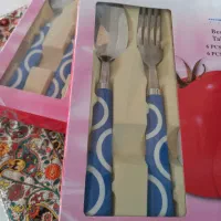 ۲دست قاشق چنگال نوی نو|ظروف سرو و پذیرایی|تبریز, |دیوار