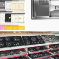 مدل خاتون/اسباب اثاثیه/پک کامل گاز  هودسینگ توکار