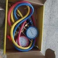 گیج اندازه گیری فشارگاز کولر گازی مارک اکو