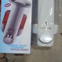 جا مایع دستشویی و جا دستمال کاغذی