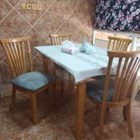 میز ناهارخوری خوری ۴ نفره وتخت الاجیع