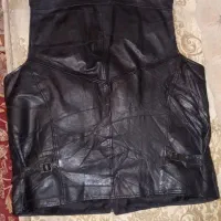 جلیقه چرم بز