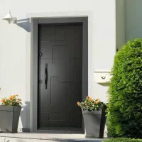 درب ضد سرقت با طراحی شیک|مصالح و تجهیزات ساختمان|رشت, گلسار|دیوار