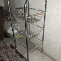 سبد سیب زمینی پیاز|ظروف نگهدارنده، پلاستیکی، یک‌بارمصرف|مشهد, کلاهدوز|دیوار