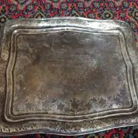 سینی قدمتی تمام نقره|جواهرات|تهران, آذربایجان|دیوار