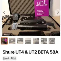میکروفن بی سیم شور shure|صوتی و تصویری|تهران, سید خندان (جلفا)|دیوار