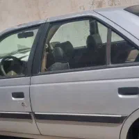 پژو نقره ای بدون رنگ فقط آفتاب سوختگی دارد