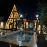 اجاره کلبه سوئیسی دوخواب(استخردار)