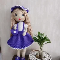 عروسهای بافتنی کار دست بسیار زیبا برای عزیزان شما