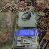 انگشتر نقره شرف عقیق فیروزه حدید در نجف الکساندریت|جواهرات|مشهد, الهیه|دیوار