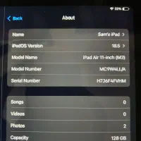 ipad air m3 2025 آکبند و Pencil pro|تبلت|همدان, |دیوار