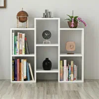 کتابخانه‌ شیک|کتابخانه، شلف، قفسه‌های دیواری|زنجان, |دیوار