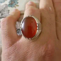 انکشتر عقیق یمنی پاک