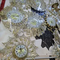 ساعت برنز دیواری آنتیک برنجیان