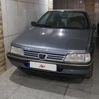 پژو 405 خاکستری