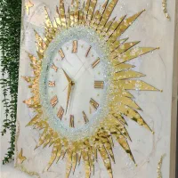 ساعت رزین|ساعت دیواری و تزئینی|پاکدشت, پاکدشت (مامازند)|دیوار