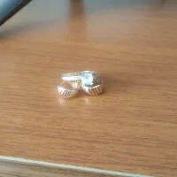 گوشواره و انگشتر طلا|جواهرات|کرج, شهرک بنفشه|دیوار