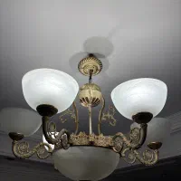 دو عدد لوستر سالم