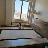 سرویس خواب دونفره با کشو و پاتختی و دراور آینه دار