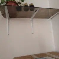 شلف شیشه ای|کتابخانه، شلف، قفسه‌های دیواری|شیراز, جانبازان|دیوار
