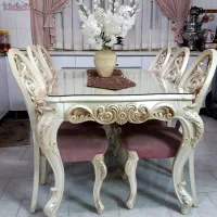 میز صندلی پلیمری سالم