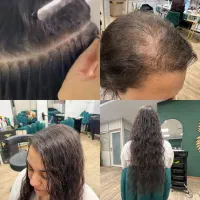 اکستنشن مو طبیعی به روش روسی هیدن و تاربه تار