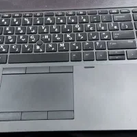 لپتاپ hp  zbook تمیز در حد آک