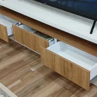 میز تلویزیون ۱ متر و ۶۵ سانتی بسیار تمیز|میز تلویزیون|اندیمشک, |دیوار