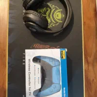 دسته پلی استیشن نو و هدفون باهم میدم 1000میل