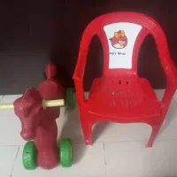 صندلی بچه و اسب