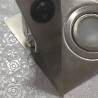 قاب استیل هالوژن|لامپ و چراغ|مشهد, عامل|دیوار