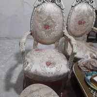 مبل سلطنتی چوب ۹نفره|مبلمان خانگی و میز عسلی|اسلام‌شهر, شهرک محمدیه|دیوار