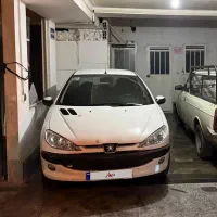 پژو 206 تیپ 5 بدون رنگ