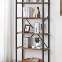 استند و شلف کتابخانه|کتابخانه، شلف، قفسه‌های دیواری|شیراز, بید زرد|دیوار