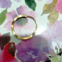 گشوار حلقه ای زیر ی کرم