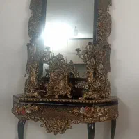 آیینه کنسول وشمعدان